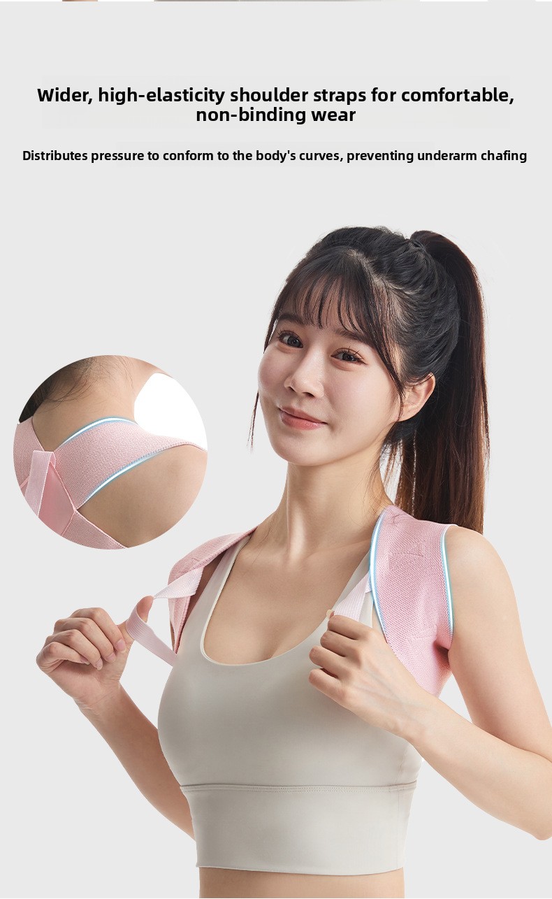 Unisex Heavy-Duty Sports Equipment Unisex Back Brace Posture Corrector Support Belt Men Women