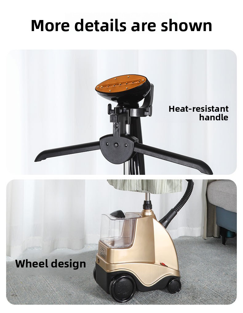 Handheld ironing machine