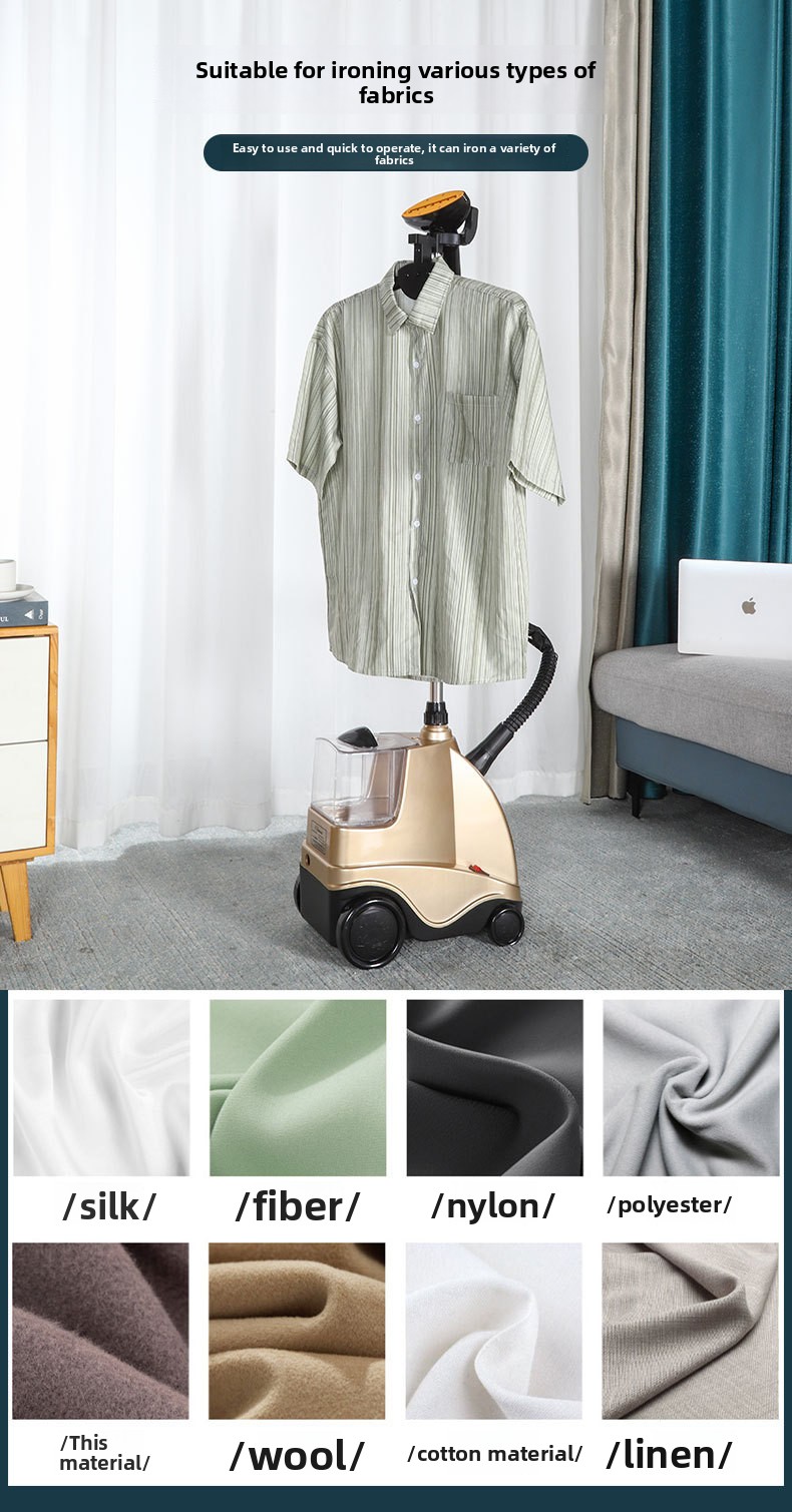 Handheld ironing machine