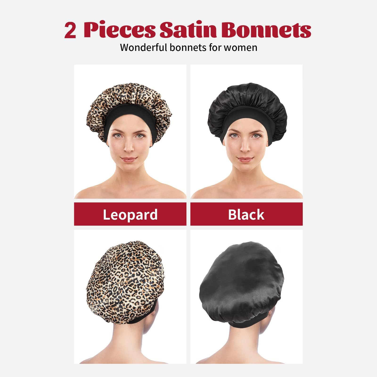 Lace-lined wide-brimmed elasticated hat