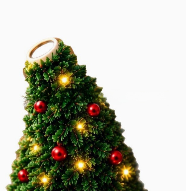 Christmas Tree Pattern USB Projection Light with 6 Interchangeable Lenses for Holiday Home Decor