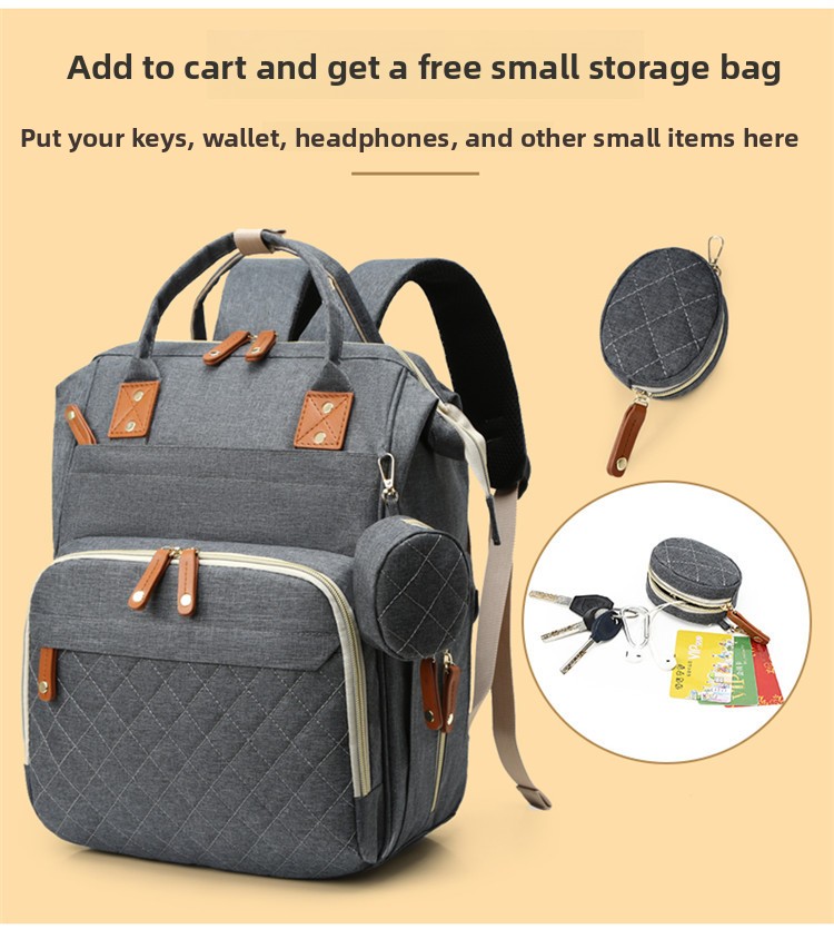 Large Capacity Backpack Multi-function Mother and Baby Bag Mummy Bag