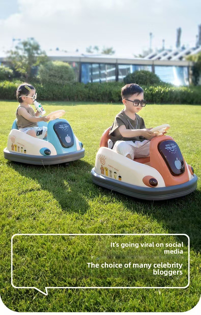 Children's bumper car electric vehicle