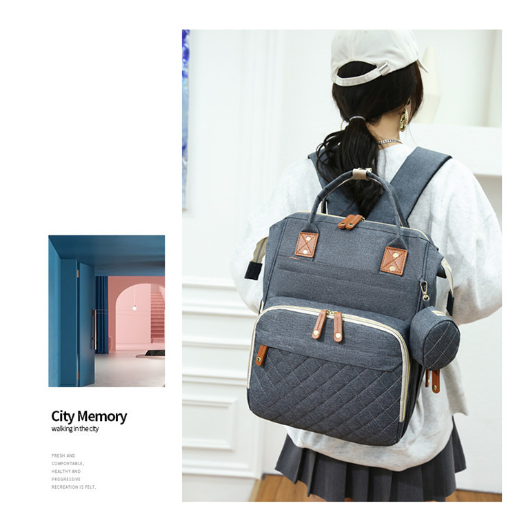 Large Capacity Backpack Multi-function Mother and Baby Bag Mummy Bag