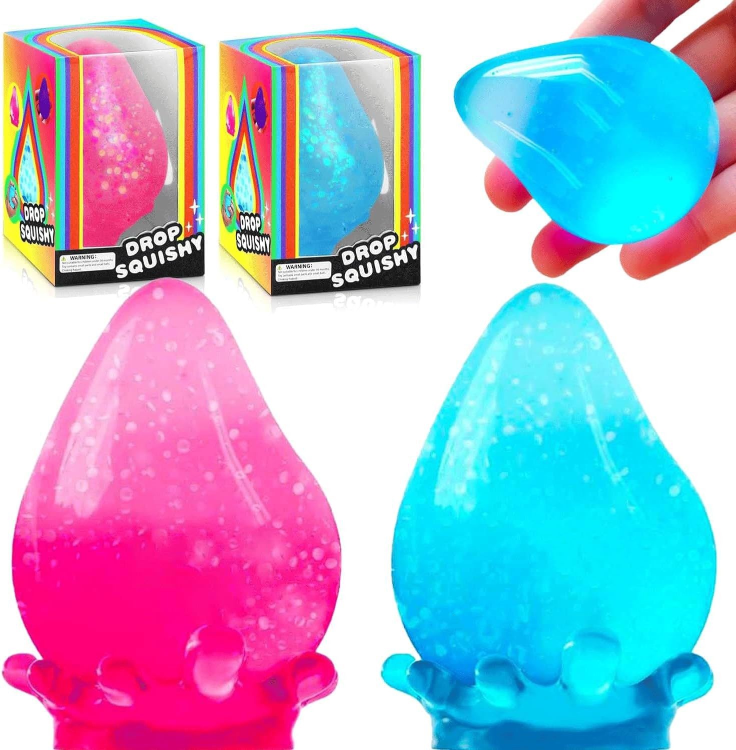 Water Drop Maltose Squishy Stress Relief Toy