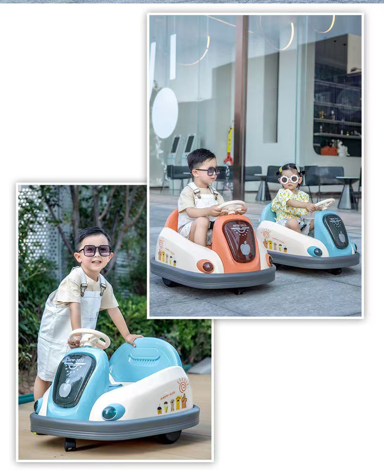 Children's bumper car electric vehicle