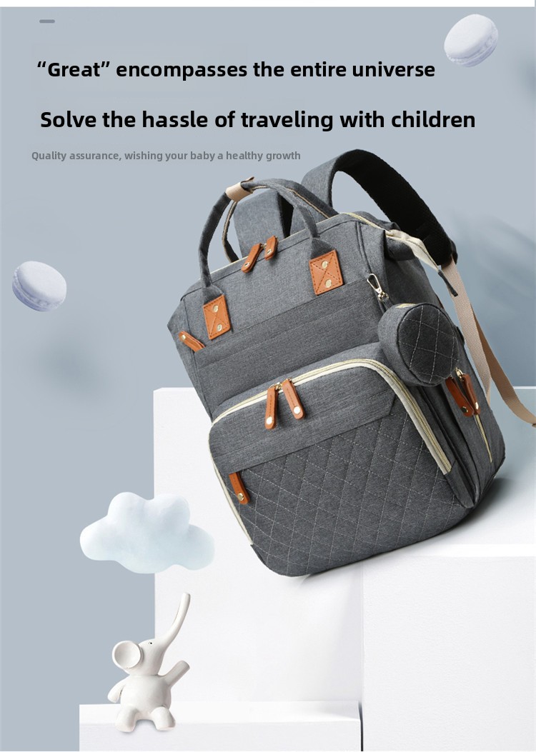 Large Capacity Backpack Multi-function Mother and Baby Bag Mummy Bag