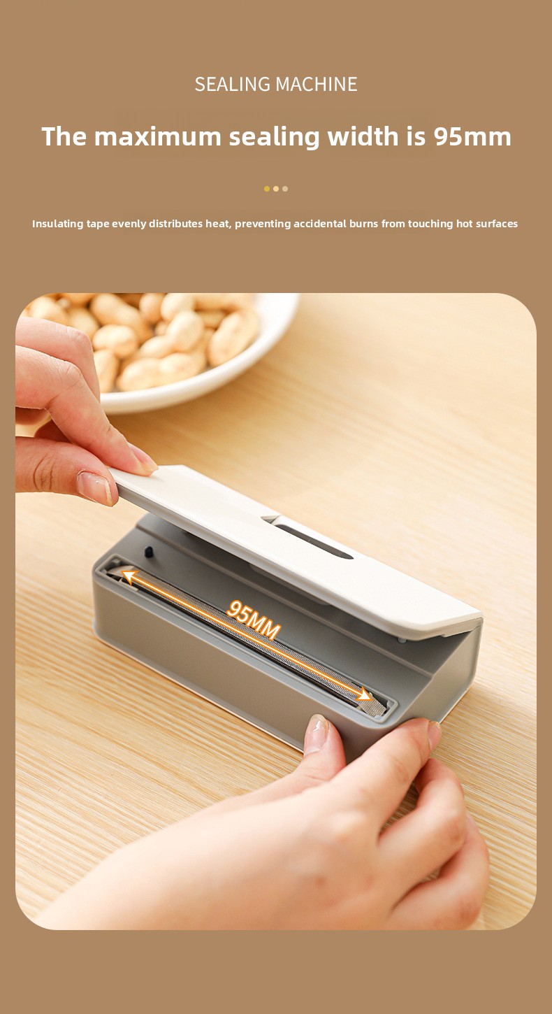 Mini rechargeable heat sealer