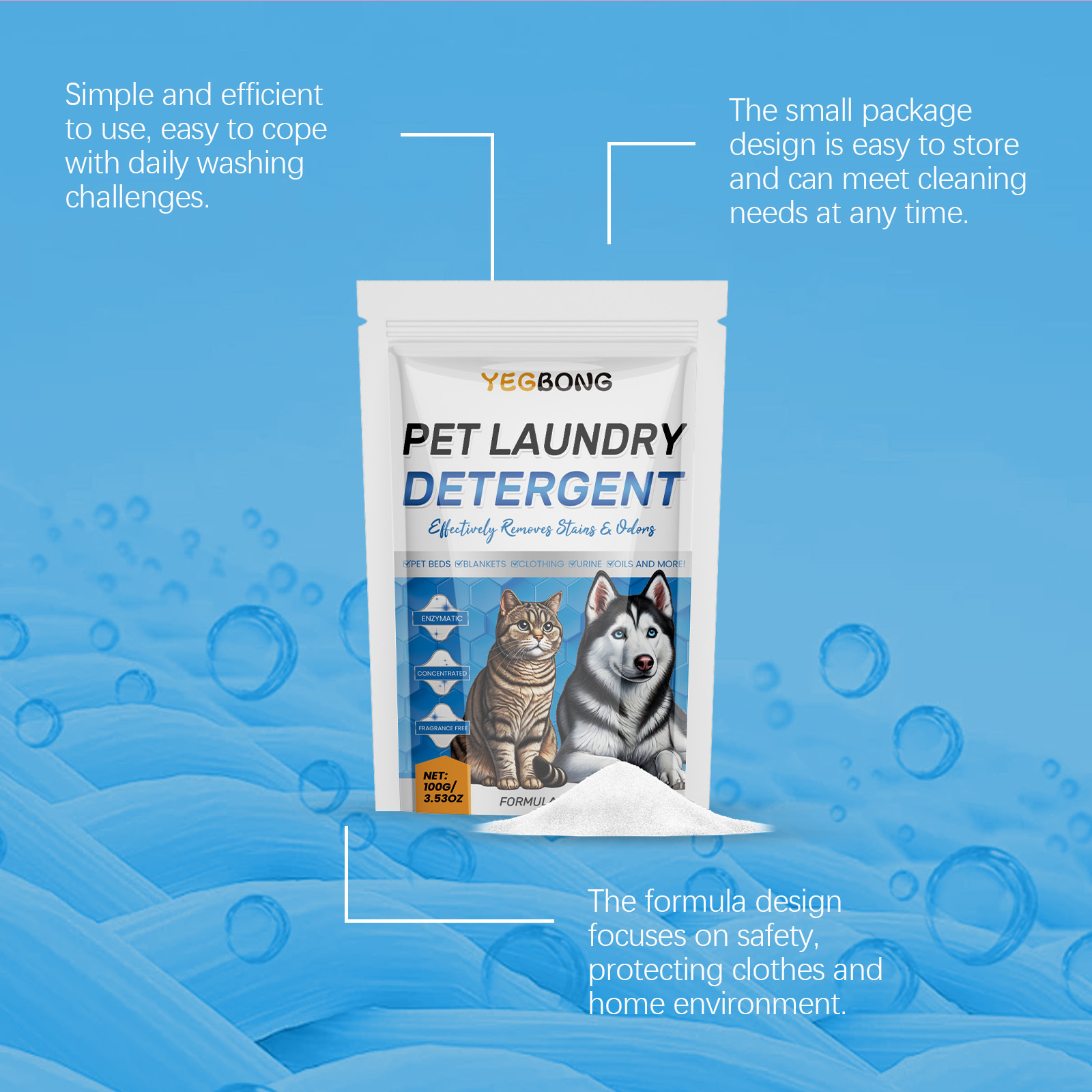 Pet Fresh Laundry Powder