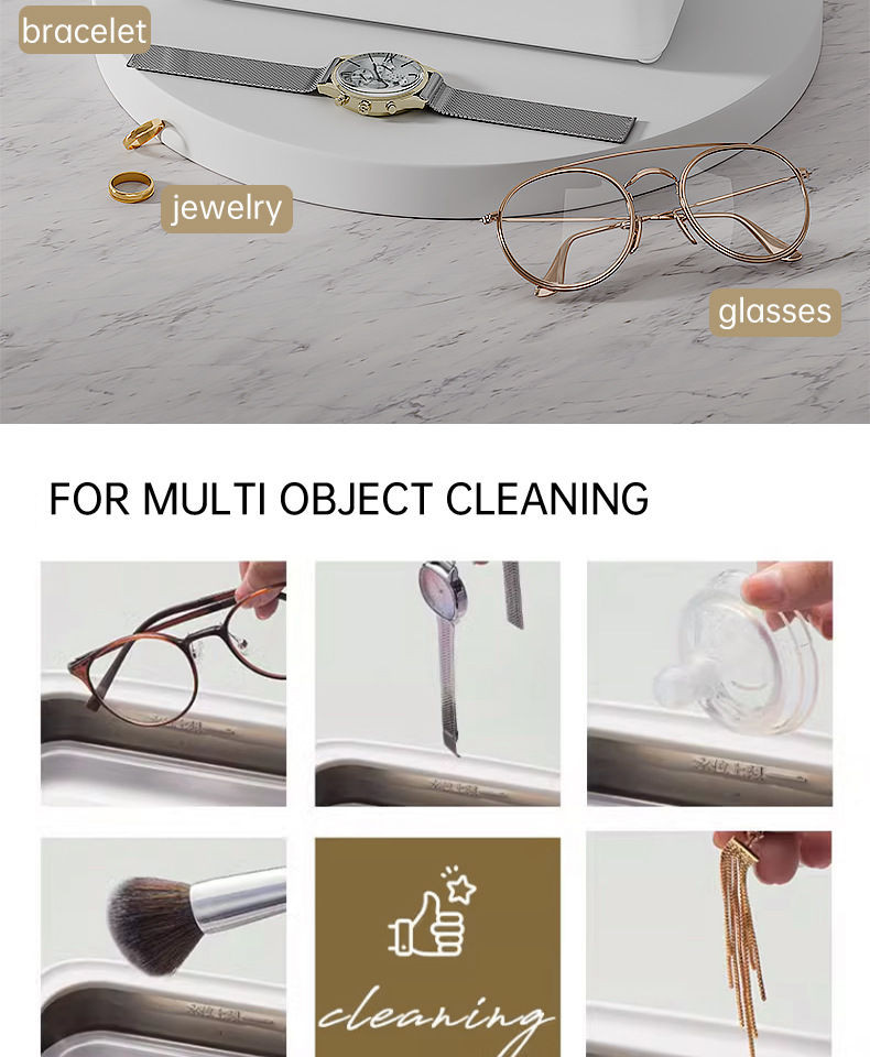 Ultrasonic Eyeglass Cleaner