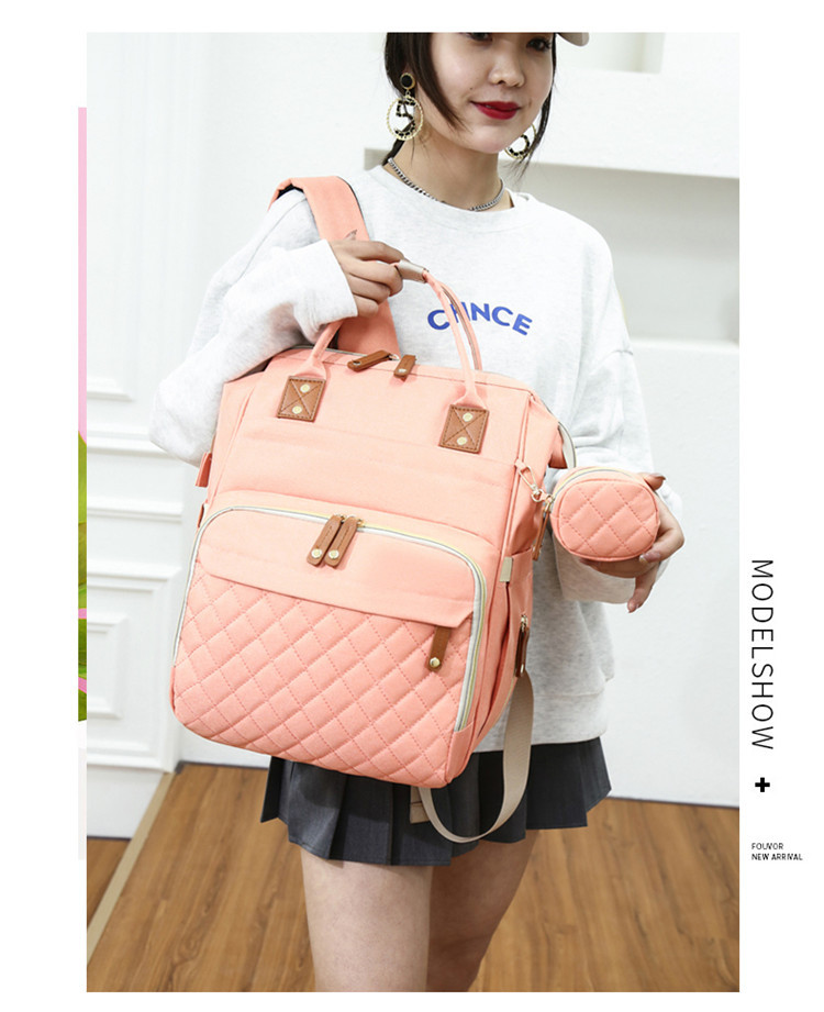 Large Capacity Backpack Multi-function Mother and Baby Bag Mummy Bag