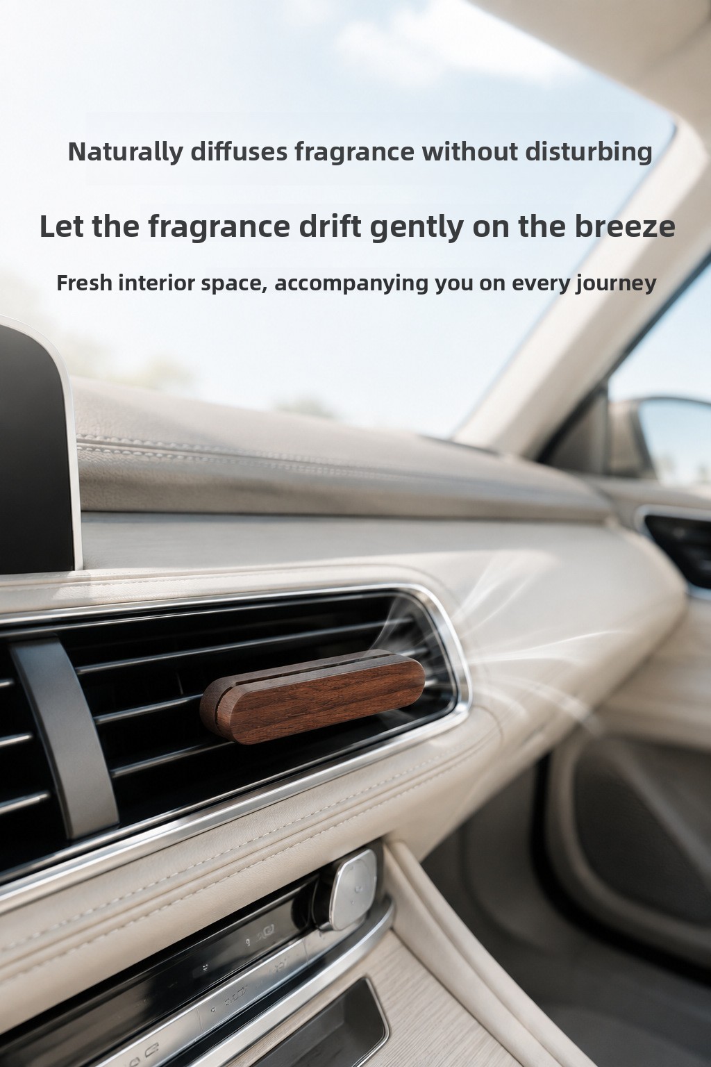 Walnut Oval Magnetic Aroma Diffuser