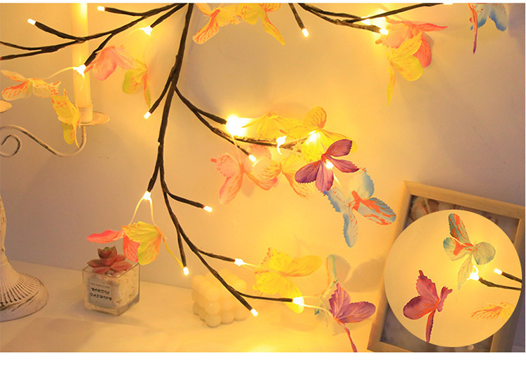 Branch Rattan Lamp