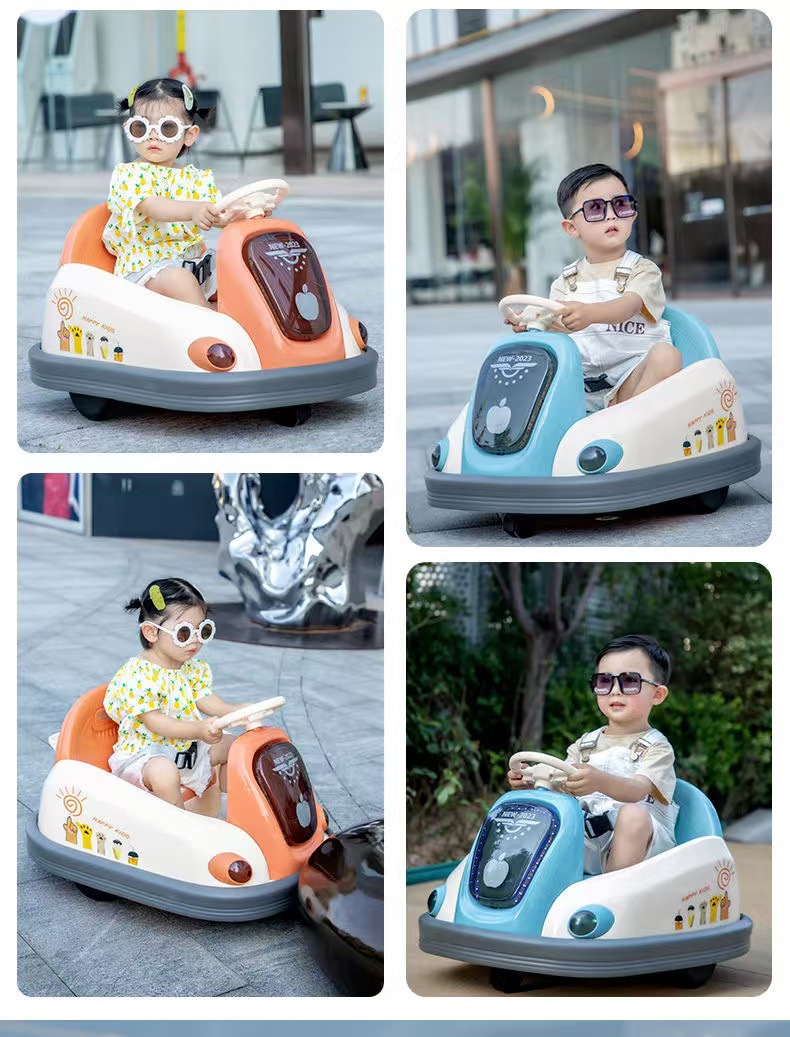 Children's bumper car electric vehicle