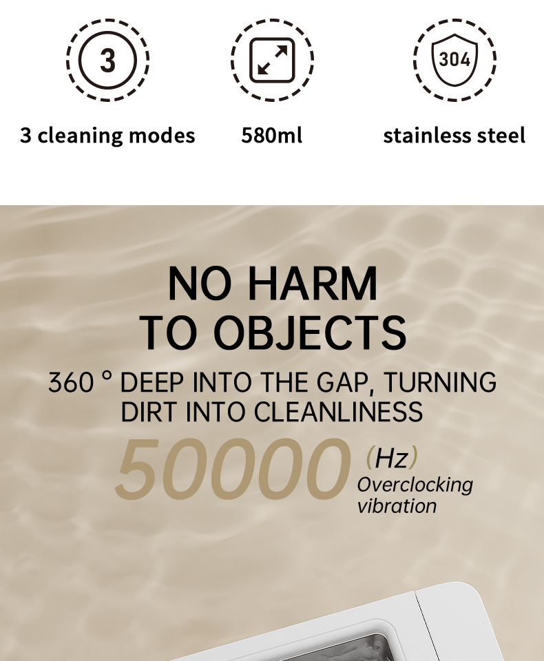 Ultrasonic Eyeglass Cleaner