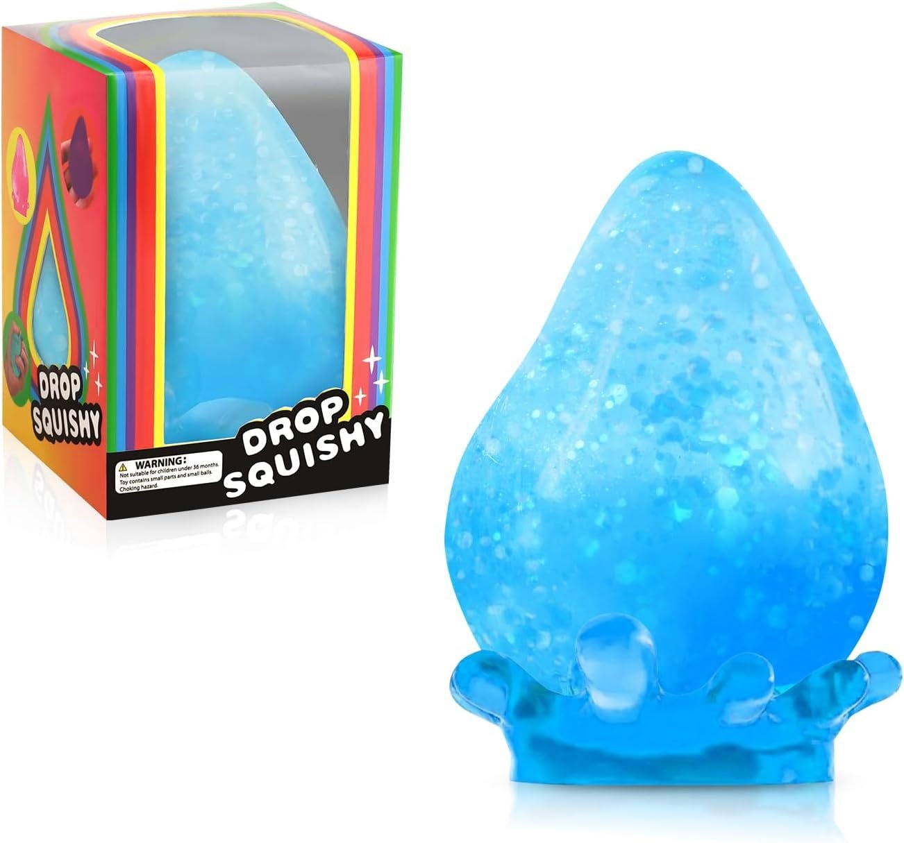 Water Drop Maltose Squishy Stress Relief Toy