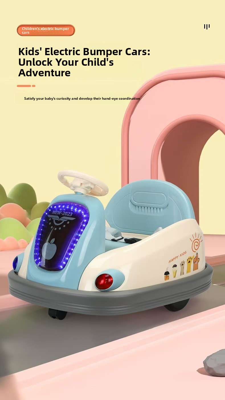 Children's bumper car electric vehicle