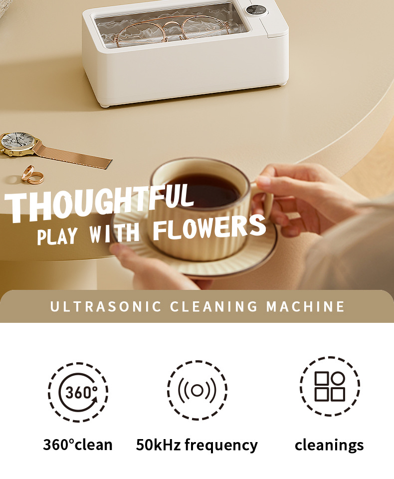 Ultrasonic Eyeglass Cleaner