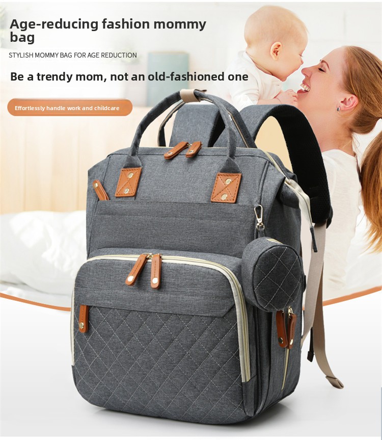 Large Capacity Backpack Multi-function Mother and Baby Bag Mummy Bag