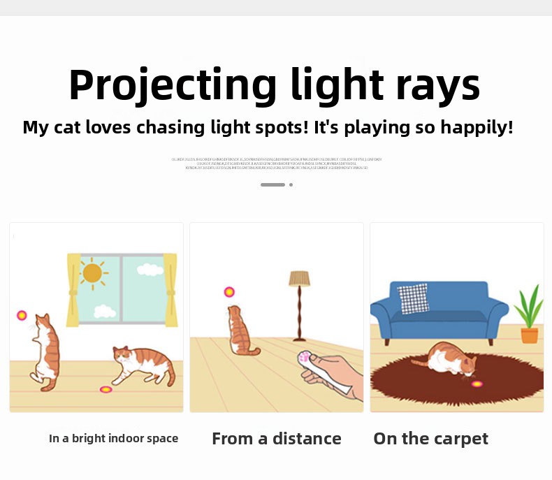 Puntero láser USB para gatos con luz UV y llavero: imagen adicional
