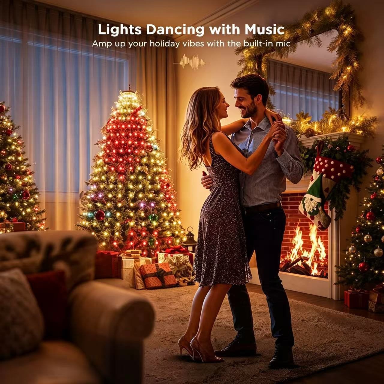 Christmas tree string lights