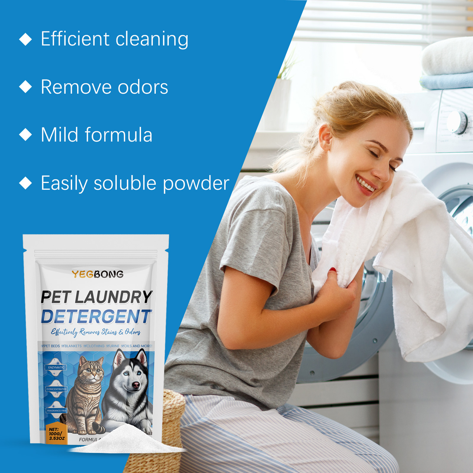 Pet Fresh Laundry Powder