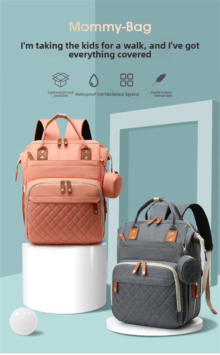 Large Capacity Backpack Multi-function Mother and Baby Bag Mummy Bag