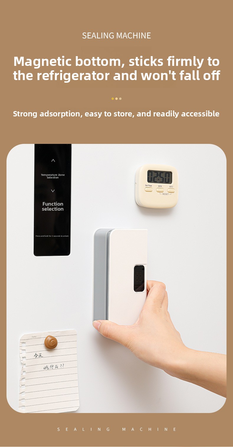 Mini rechargeable heat sealer