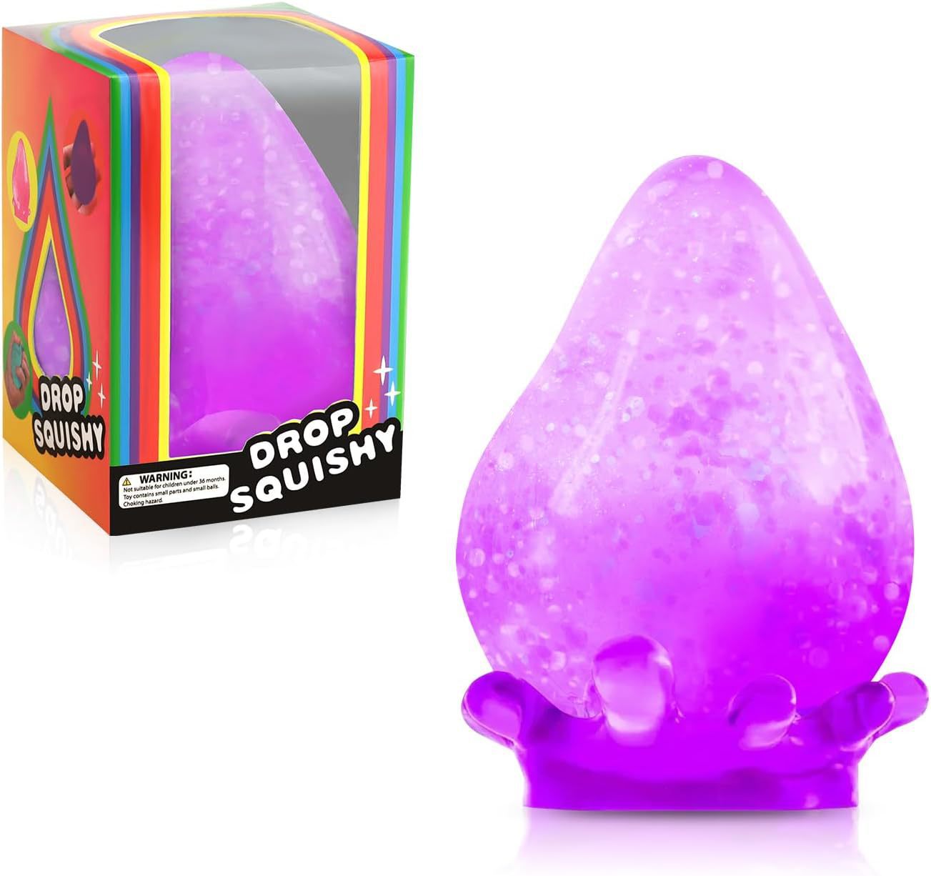 Water Drop Maltose Squishy Stress Relief Toy