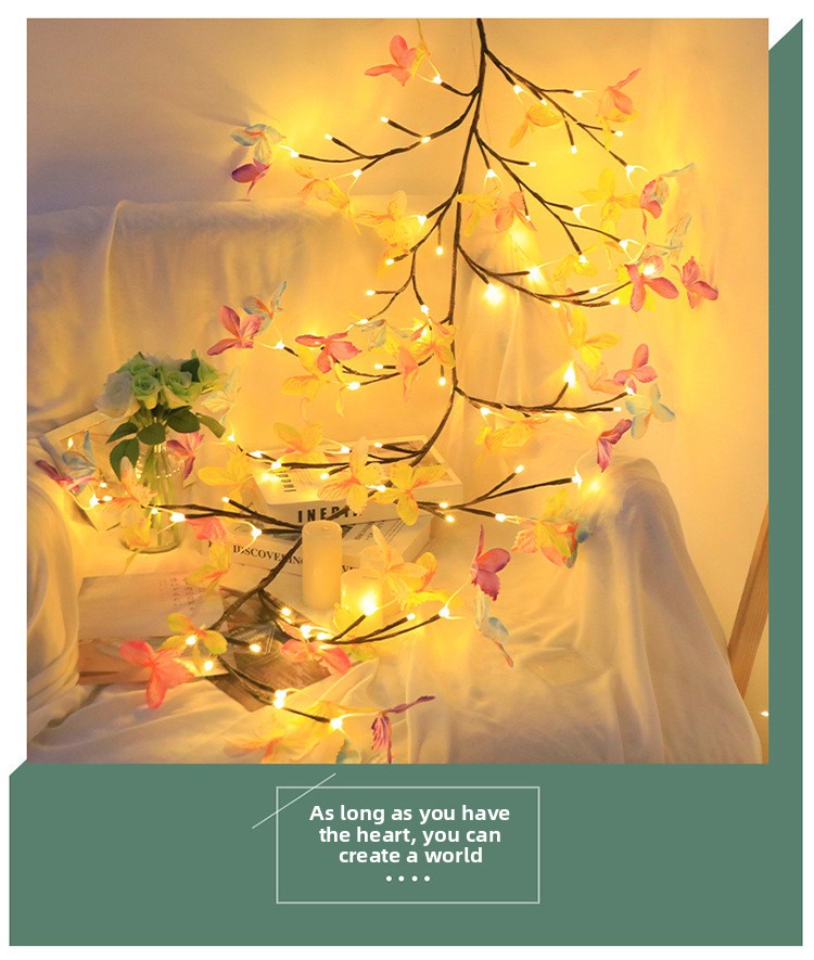 Branch Rattan Lamp