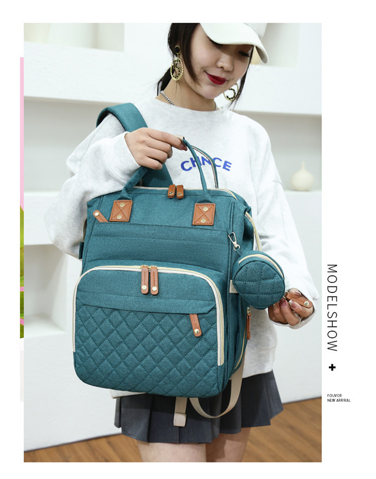 Large Capacity Backpack Multi-function Mother and Baby Bag Mummy Bag