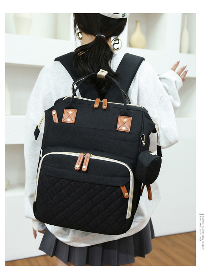 Large Capacity Backpack Multi-function Mother and Baby Bag Mummy Bag