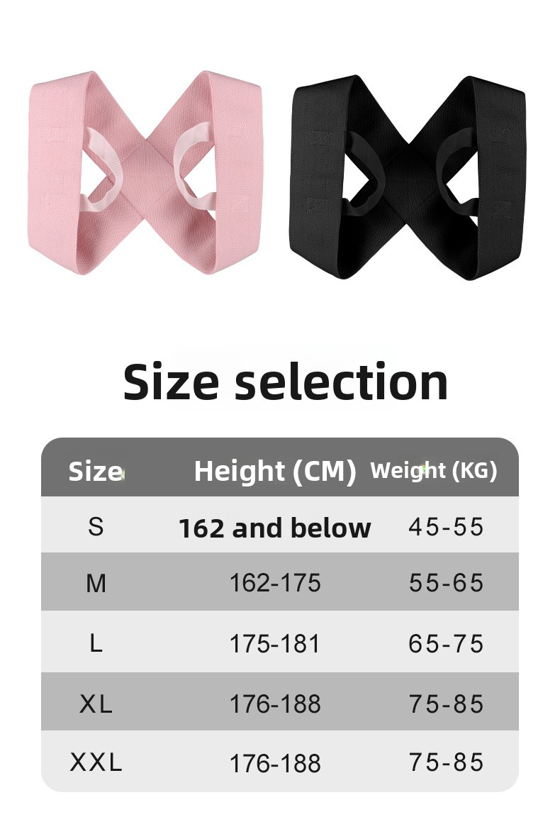 Unisex Heavy-Duty Sports Equipment Unisex Back Brace Posture Corrector Support Belt Men Women