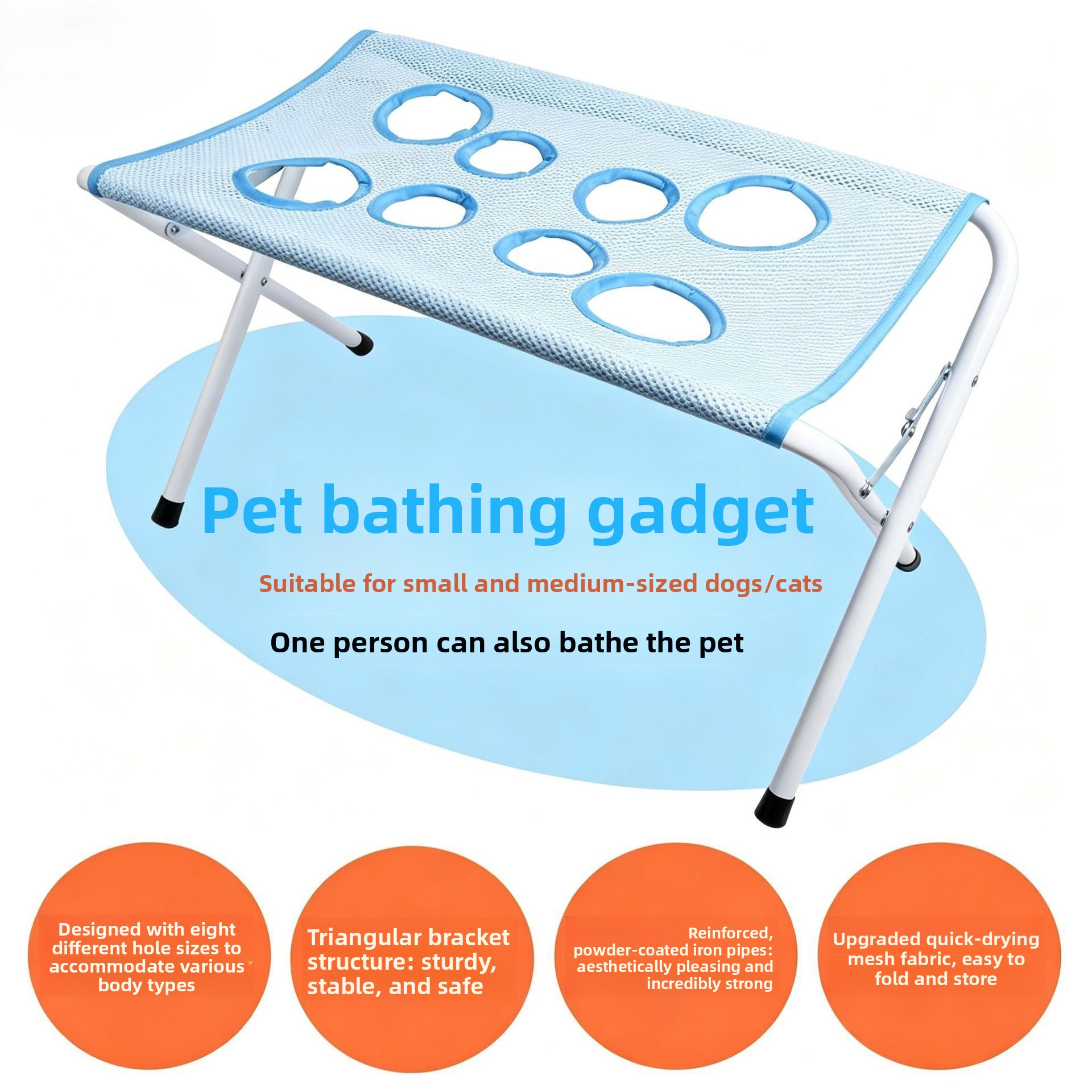 Detachable Pet Grooming Restraint Frame