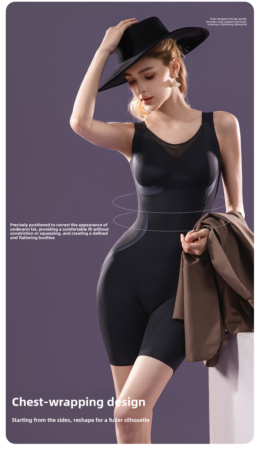 Silent seamless one-piece breathable sports bra