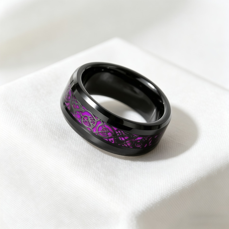 Retro couple rings