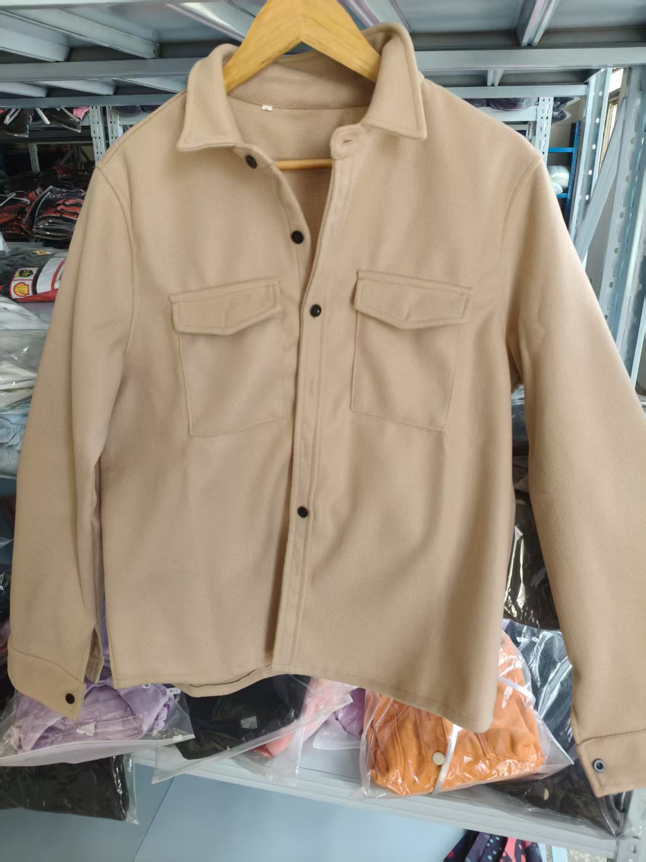 Men's Casual Long Sleeve Slim Fit Cotton Shirt