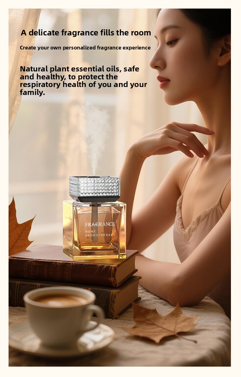 Automatic spray aroma diffuser