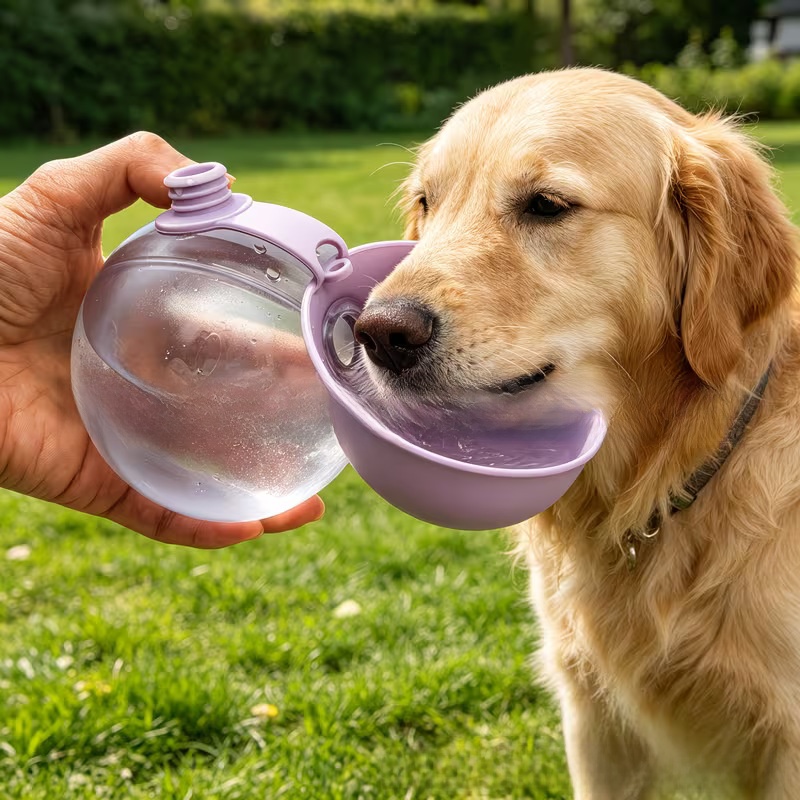 Portable Foldable Pet Water Dispenser Bottle