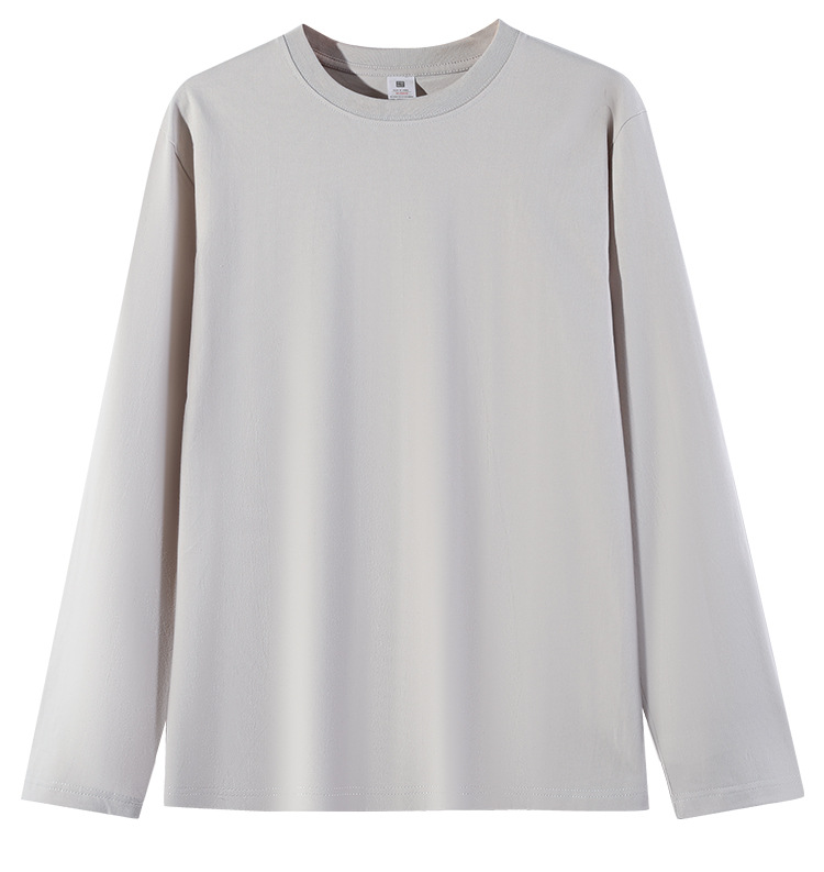 Men's cotton long-sleeved T-shirt
