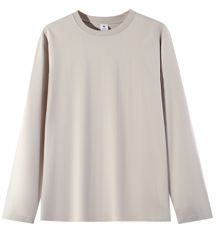 Men's cotton long-sleeved T-shirt