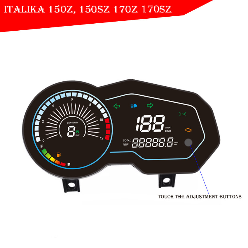 Digital Speedometer Instrument Assembly