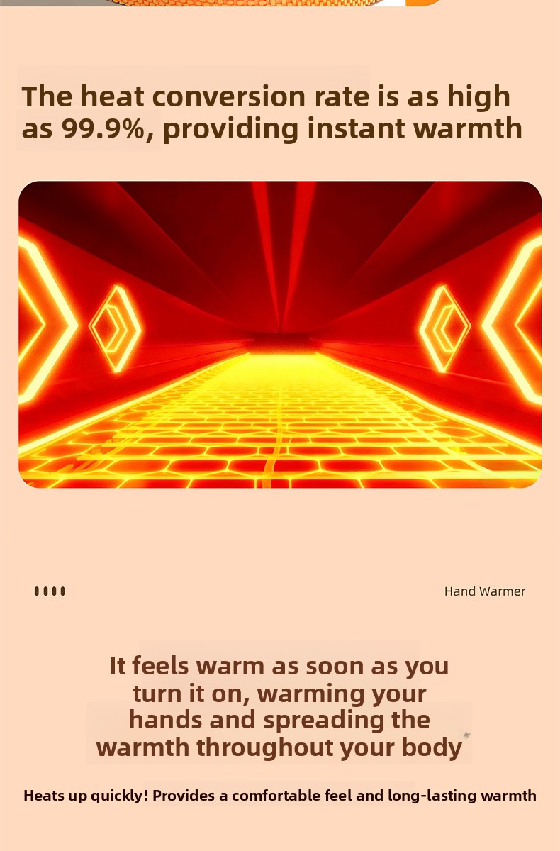 Rechargeable Split Magnetic Hand Warmer