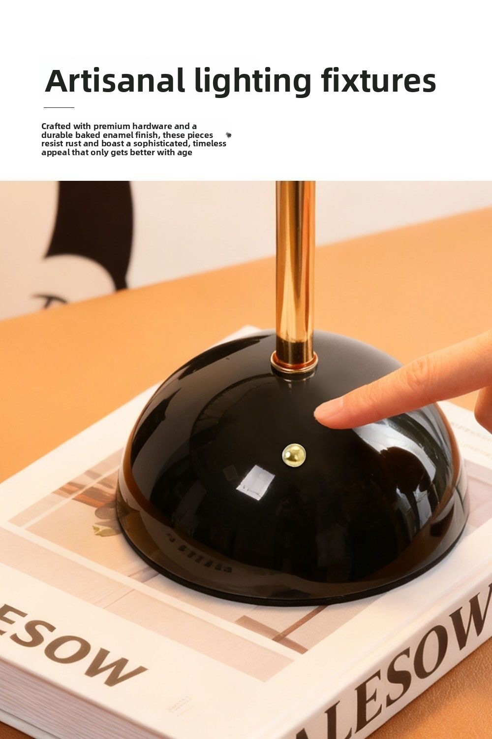 Nordic style mushroom-shaped table lamp