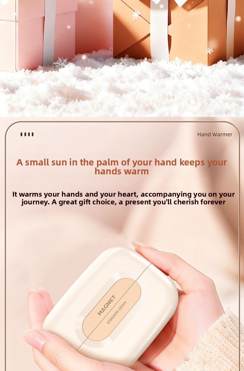 Rechargeable Split Magnetic Hand Warmer