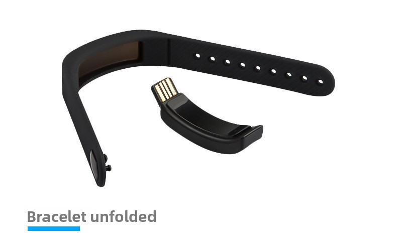 T5C FD68S Round Screen Smart Bracelet With Music Weather and Step Counter
