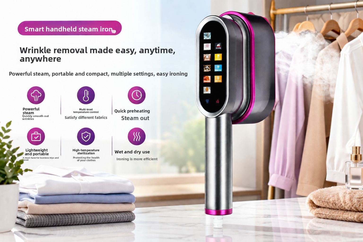 Handheld Garment Steamer