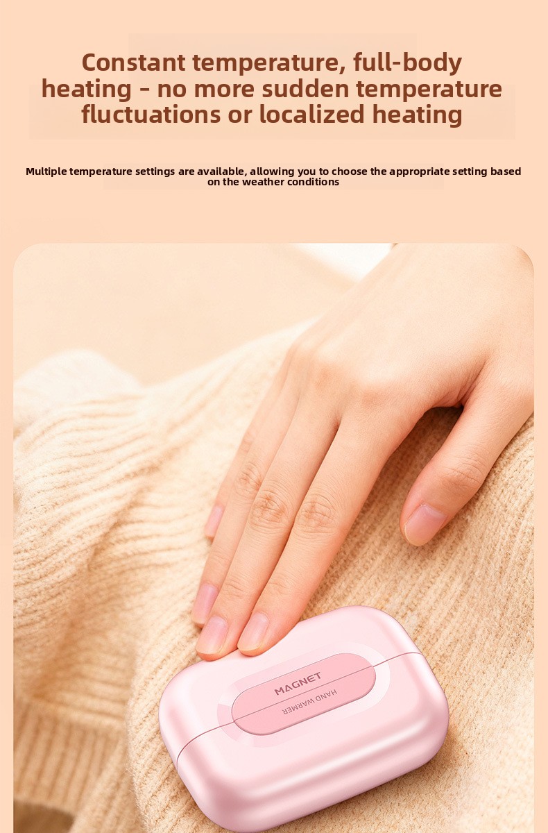 Rechargeable Split Magnetic Hand Warmer