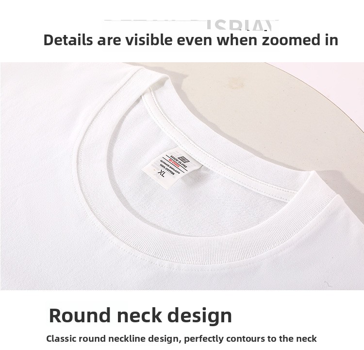 Men's cotton long-sleeved T-shirt