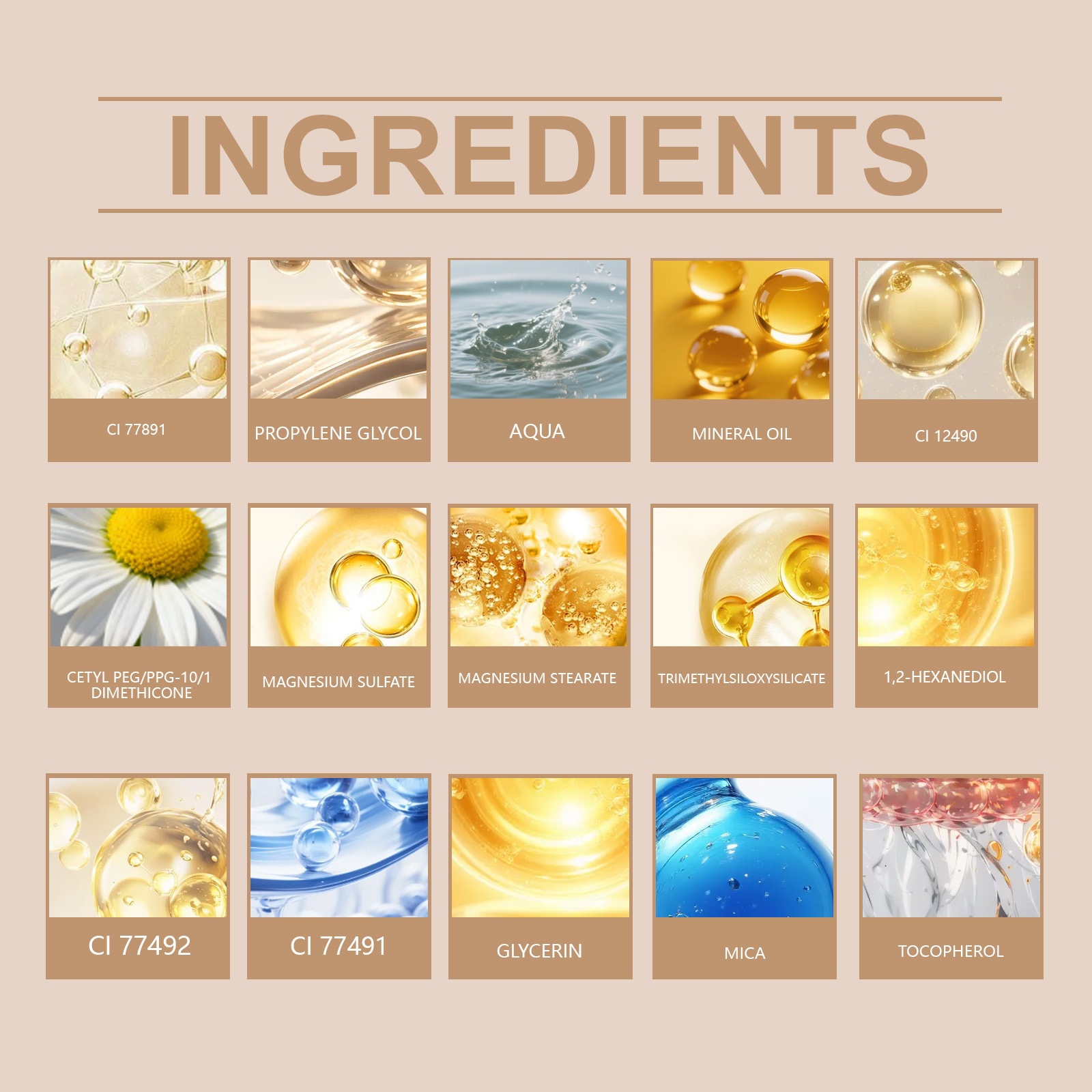 Natural Color Temperature-Adjusting Foundation Liquid